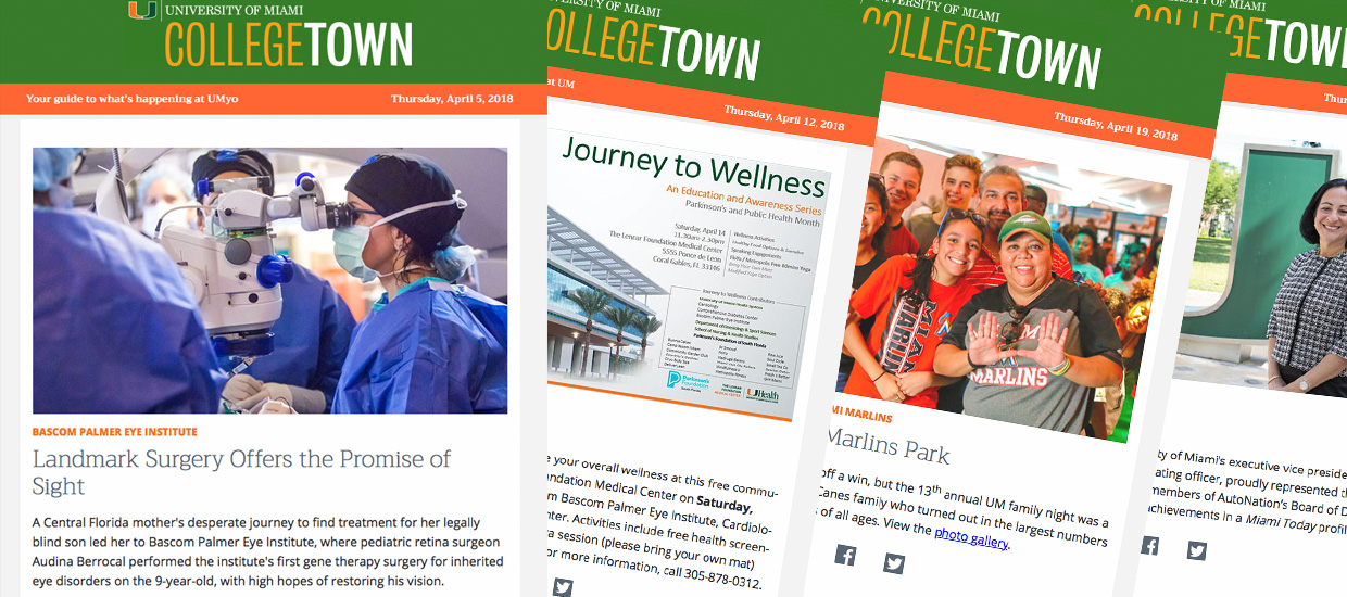 CollegeTown Newsletters